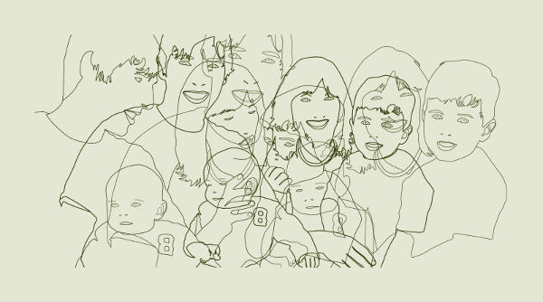 Paul, Cathy, Alfie and Archie